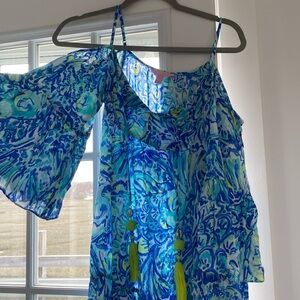 Lilly Pulitzer beach cover up